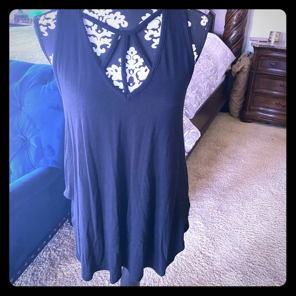 Black Loose Tank